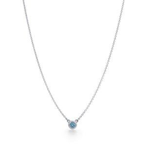 Tiffany & Co. Elsa Peretti Color by the Yard Aquamarine Pendant